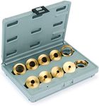 WoodRiver 10-Piece Brass Router Bushing Set with Case