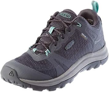 KEEN Women's Terradora 2 Waterproof Low Height Hiking Shoes, Steel Grey/Ocean Wave, 9, Steel Grey/Ocean Wave, 9