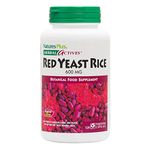 NaturesPlus Herbal Actives Red Yeast Rice 600mg Capsules - Normal Blood Cholesterol Levels, Easy to Swallow Herbal Supplement - Vegetarian, Gluten Free - 120 Capsules