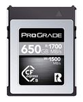 ProGrade Digital 650GB CFexpress 2.0 Memory Card, Silver, (Secure-Digital-Cards)