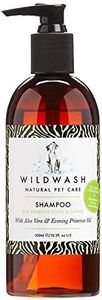 WildWash Sensitive Shampoo for Dogs with Itchy Allergy Skin and Puppies 300ml - Extra Gentle Cleansing - Fragrance and Sulphate and Paraben-Free for Sensitive Skin - 10-20 Washes