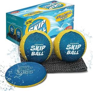 Ultimate Skip Ball - Top 2024 Christmas Vacation Gifts for Kids Adults Men Women Cool Xmas Presents for Boys and Girls Best Beach Sand Water Toys Swimming Pool Unique Idea Age 7 Year Old+