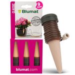 Blumat Watering Stakes, 9 Plant Self Watering System for Houseplants, Made in Austria