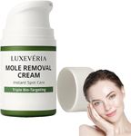 Luxevéria Mole Removal Cream, Luxevéria Mole & Skin Tag Remover Cream, Brightening & Repairing Moisturizer with Natural Ingredients, for All Skin Tones (1)