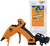 Gorilla Dual Temp Mini Hot Glue Gun Kit with 30 Hot Glue Sticks