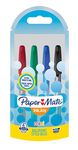 Papermate InkJoy 100 Mini Cap 1.0 mm Medium Nib Capped Ball Pen - Assorted Standard Colours (Pack of 4)