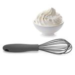 Starfrit Gourmet 9" Silicone Whisk - Will Not Damage Non-Stick Coatings - Heat Resistant