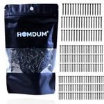 Homdum Assorted Black Dry Wall Screws 3 Sizes (32 mm to 50 mm) + Ph Bit 1 nos, (Pack of 201 Pieces)