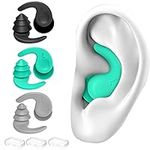 FNGXX Swimming Ear Plugs, 3 Pairs W