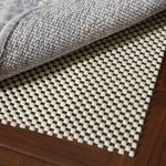 ROCYJULIN 9x12 Rug Pad for Area Rugs, Non Slip Rug Gripper for Hardwood Floors, Cuttable Anti Skid Mat & Cushion, Thick Rug Pad Gripper Under Carpet, Strong Grips Keep Area Rug Safe and in Place