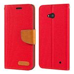 Nokia Lumia 640 Case, Oxford Leather Wallet Case with Soft TPU Back Cover Magnet Flip Case for Microsoft Lumia 640 LTE