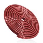 Stick&Seal Car Door Edge Guards U Shape Edge Trim Rubber Seal Protector Rubber Car Door Protector Car Protection Door Edge Anti-Collision Rubber Clips Fit for Most Car 8 Meters (Red)