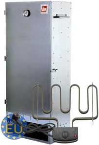 ITA Elektrischer Räucherofen 7003 - Premium XL Räucherschrank 111 cm mit Elektroheizung - Legierter Stahl - Qualität Made In EU Direkt vom Hersteller - Smoker zum Kalträuchern & Heißräuchern