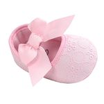 LACOFIA Infant Baby Girls Princess Bowknot Anti-Slip Soft Sole Shoes, 12-18 Months, A Pink