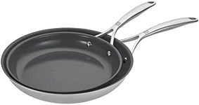 ZWILLING Spirit Energy + 2-pc Stainless Steel Ceramic Nonstick 10-in & 12-in Fry Pan Set