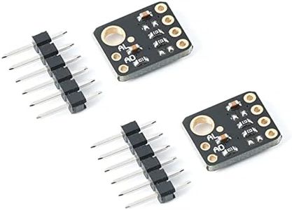 JESSINIE 2Pcs SHT30-D Temperature Humidity Sensor Module SHT30 Thermohygrometer Thermometer Hygrometer Weather Temperature Detector IIC Interface for Arduino