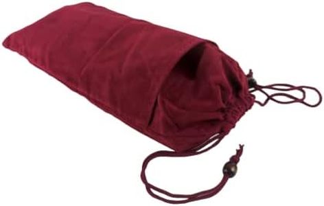 RANKED Travel Sleeve for Mechanical Gaming Keyboard | Extra Cable Storage Pouch | Dustproof (Fits 60-75% Size Keyboards, Burgundy)