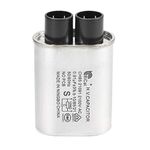 BlueNatHxRPR 0.91 UF/MFD Microwave Capacitor Replacement 2100V Compatible for Amana Electrolux Ge Kenmore and Whirlpool