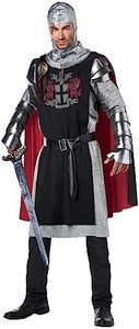 California Men's Medieval Knight Game of Thrones Adult Costume, Large/X-Large