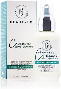 BEAUTYLEI | Crema Antiacne BIO Combatte Brufoli Punti Neri Macchie Viso Corpo | Idratante Donna Uomo | Scottature Eritemi Dermatiti Eczemi | Acne Ormonale Adolescenti | 50ml | Made in Italy