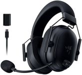 Razer BlackShark V2 HyperSpeed - Wireless Ultra-Lightweight Esports Headset (280g, HyperClear Super Wideband Mic, TriForce Titanium 50 mm Drivers) Black