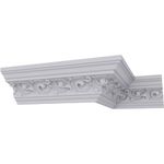 Ekena Millwork MLD03X03X05VE 3 8" H X 3 8" P X 4 3/4" F X 94 1/2" L Versailles Crown Moulding