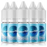 Flavour Blast Menthol Drops For Cigarettes 10ml (5-Pack) Enhancing Cigarette Tips with Long-Lasting Taste, Make Menthol Cigarettes Alternative To Menthol Cards, Crushball Capsules and Filters