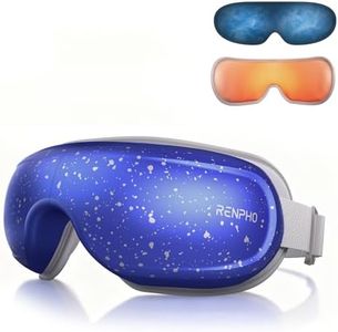 RENPHO Christmas Limited Edition Eye Massager with Heat and Cooling, White Elephant Christmas Birthday Gifts for Mom Dad Women Men Her Him, Eyeris 3 Voice Control, Eye Care Sleep Mask for Migraines