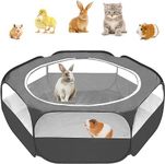 Amakunft Guinea Pig Playpen with Co