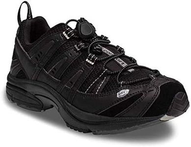 Dr. Comfort Performance Men's Therapeutic Athletic Shoe: Black/Black 10 X-Wide (3E/4E)