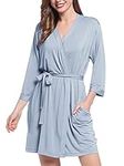 Joyaria Women Lightweight Bathrobe 