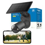Tapo C411 KIT 2K 3MP Battery Security Camera Outdoor Wireless,Solar Security Camera,Colour Night Outdoor Camera,AI Detection,IP65,No Hub Required,Alexa,Google Home,Flexible Storage,No Monthly fee