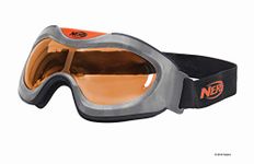 NERF Elite Goggles, Transparent/Clear Impact-Resistant Tactical Eyewear, for use Blaster - Stay Prepared & Protected for Battle - One Size Fits All