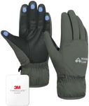 Pioneer Camp Lightweight Winter Hiking Gloves Men Women with 3M Thinsulate
