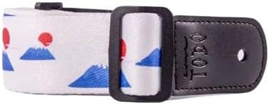TODO Ukulele Moutain Fuji Strap,Adjustable and Comfortable Shoulder Strap,Lightweight and Durable