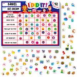 Magnetic I Did It Reward Chart, Pad with 50 Perforated Sheets Plus 2648 Motivational Stickers Adorable Chore Chart Fridge Daily Schedule for Multiply Kids Chore/Good Habits/Exercise/Diet (12” x 9”)