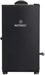 Masterbuilt® 30-inch Digital Electric Vertical BBQ Smoker with Side Wood Chip Loader, Chrome Racks and 710 Cooking Square Inches in Black, Model MB20071117