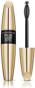Max Factor False Lash Epic Mascara Black - Mascara with Innovative 3 Zone Brush for Volume and Enlargement of Smallest Eyelashes - 1 x 13 ml