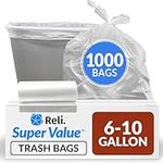 Reli. SuperValue 6-10 Gallon Trash 