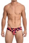 Gary Majdell Sport Men's New Contour Pouch Bikini Swimsuit, Casino, Large