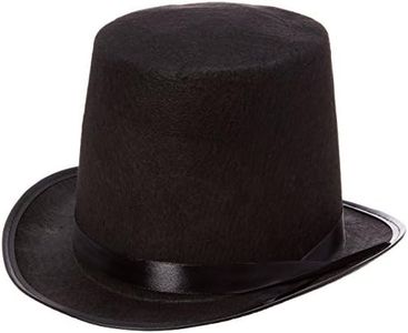 Rhode Island Novelty Black Felt Top Hat