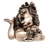 Beer Buddies Novelty Bottle Opener - Bronze Finish Wall Mounted Betty Stogs Cap Remover for Indoors and Outdoors. Cast Resin Body. Bronze Surface. Zinc Alloy Opener. Includes fixtures and Fittings.