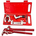 AeKeatDa Flaring Tool Kit,Tubing Bender Flare Tool with Cutter Bending Tool Set Tubing Flaring Swage Tool Kit with Tubing Cutter, Tubing Bender