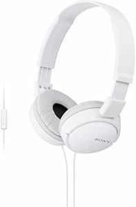 SONY MDRZX110AW Headphones W/Mic & Remote White (International Version)