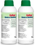 Pack of 2-1 Litre Gallup Home & Garden Weed Killer - Glyphosate Commercial Industrial Strength Concentrated Herbicide Weed Killer for Effective Annual & Perennial Grass & Broad Leaved Weeds