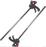 2PK 36" 90cm Quick Rapid T Bar Speed Clamp Fast Ratchet Spread Holder One Hand Spreader