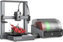 Creality Hi Combo 3D Printer Multi Color 3D Printer with CFS 95% Pre-Assemble 500mm/s High Speed Auto-Leveling Automatic Filament Reading All-Metal Frame 10.24×10.24×11.81inch