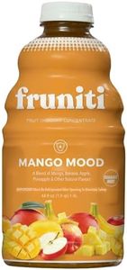 Fruniti Mango Smoothie Mix - Immunity + Antioxidants - No Sugar Added - Vitamin C, Zinc, & Echinacea - Pineapple, Apple, Banana, Mango Purée - Makes 24 Smoothies
