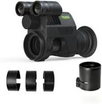 OWLNV 1080P Digital Clip on Scope,Built in IR 940nm and IR 850nm Night Vision Scope,Dual Infrared Monocular with WiFi for Night Watching or Observation, Night Viewing Range up to 350M