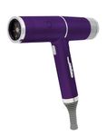 Zenten Salon Professional T-Shape New Concept Ultra Liteweight Hair Dryer Purple with 2 nozzles and a diffusser Ideal Travel Hair Dryer